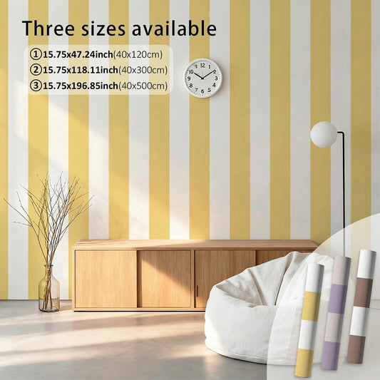 Striped Peel & Stick Wallpaper