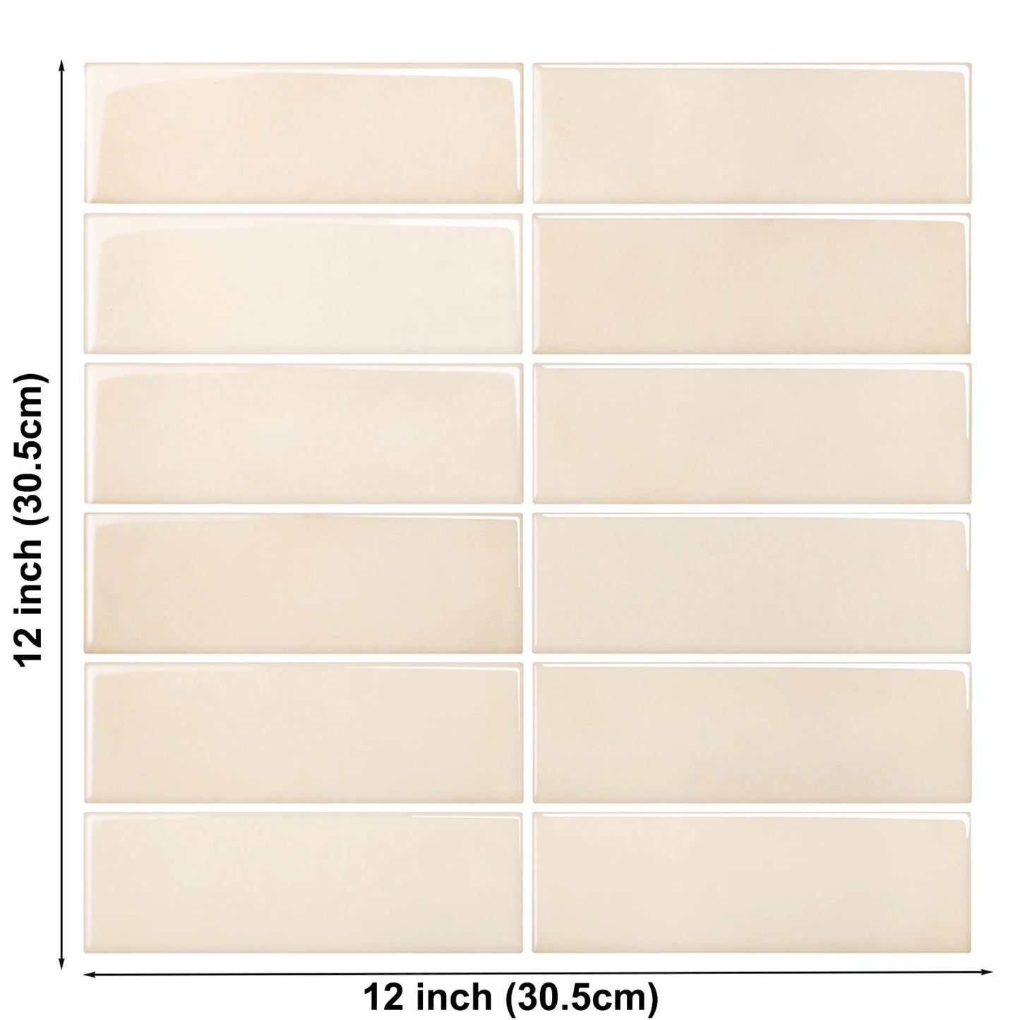 Peel & Stick Backsplash Tile Sticker