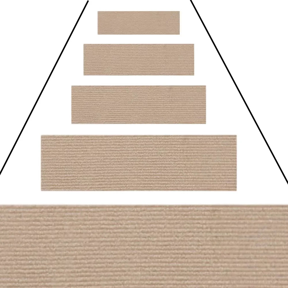 Self-Adhesive Carpet Stair Treads