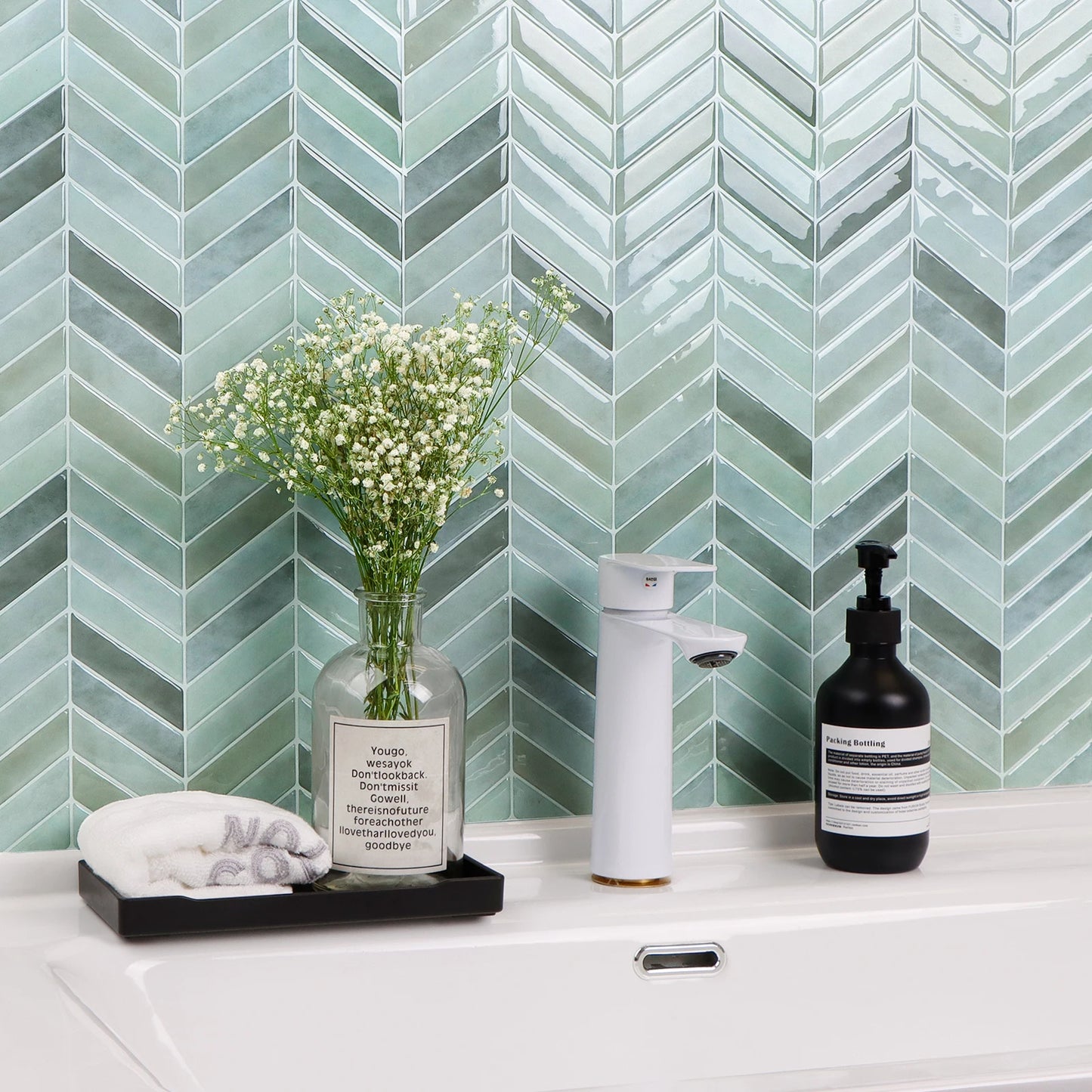 Waterproof Peel & Stick Backsplash Tile