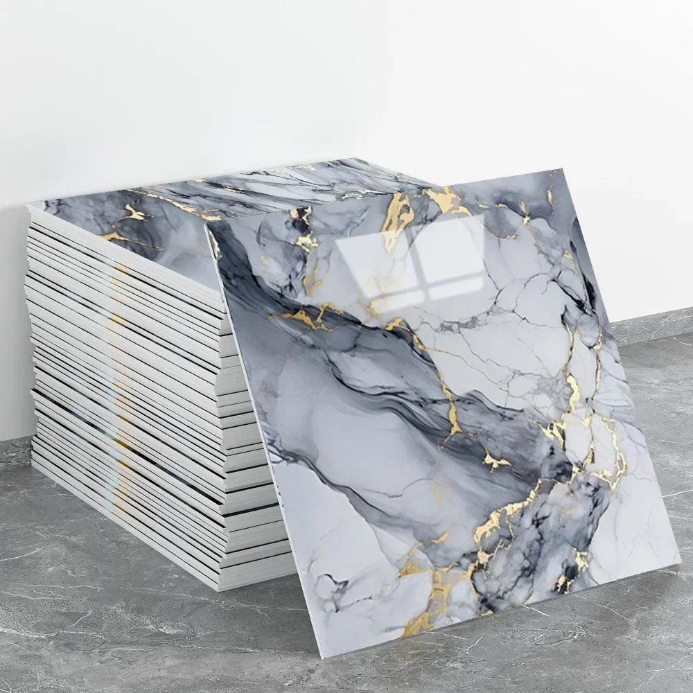 3D Faux Marble Peel & Stick Tile