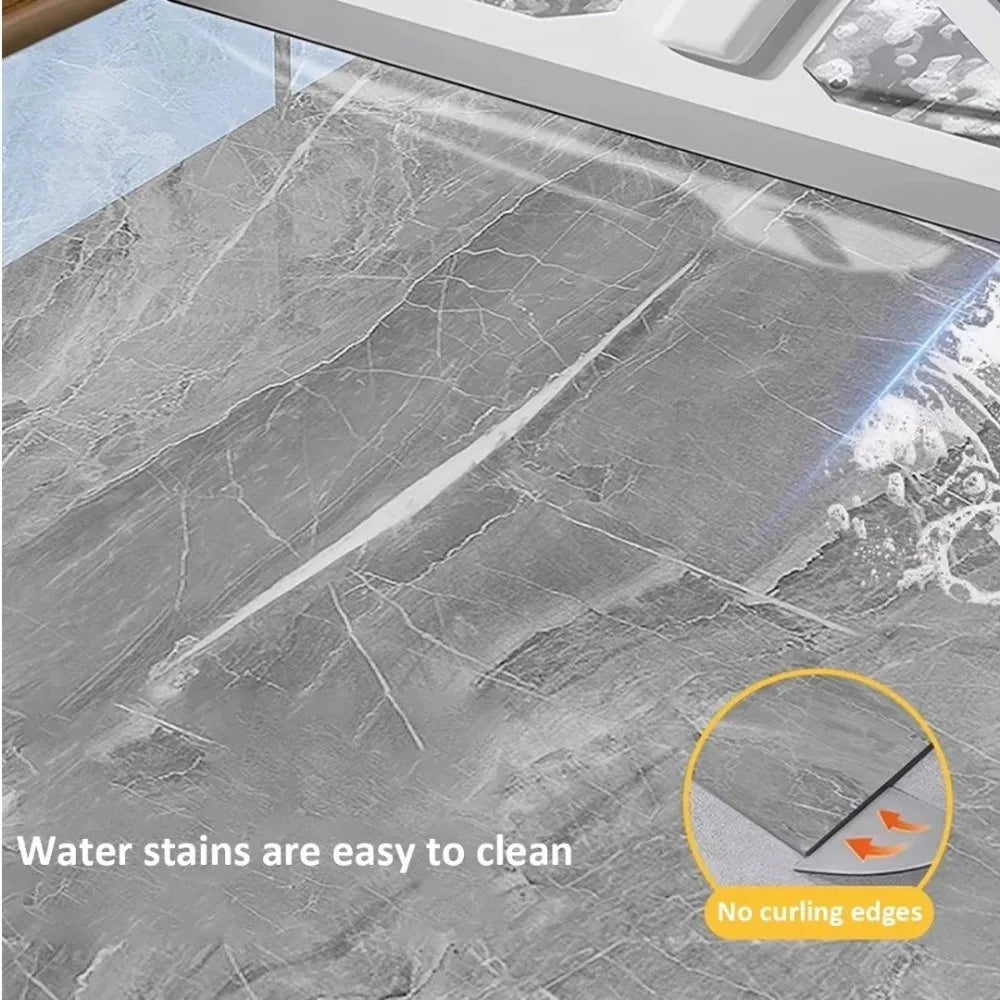 Marble Peel & Stick Floor Tiles