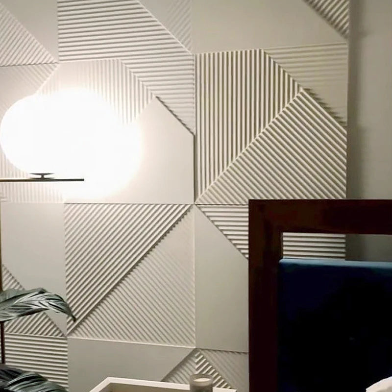 3D Decorative Peel-Free Wall Tiles