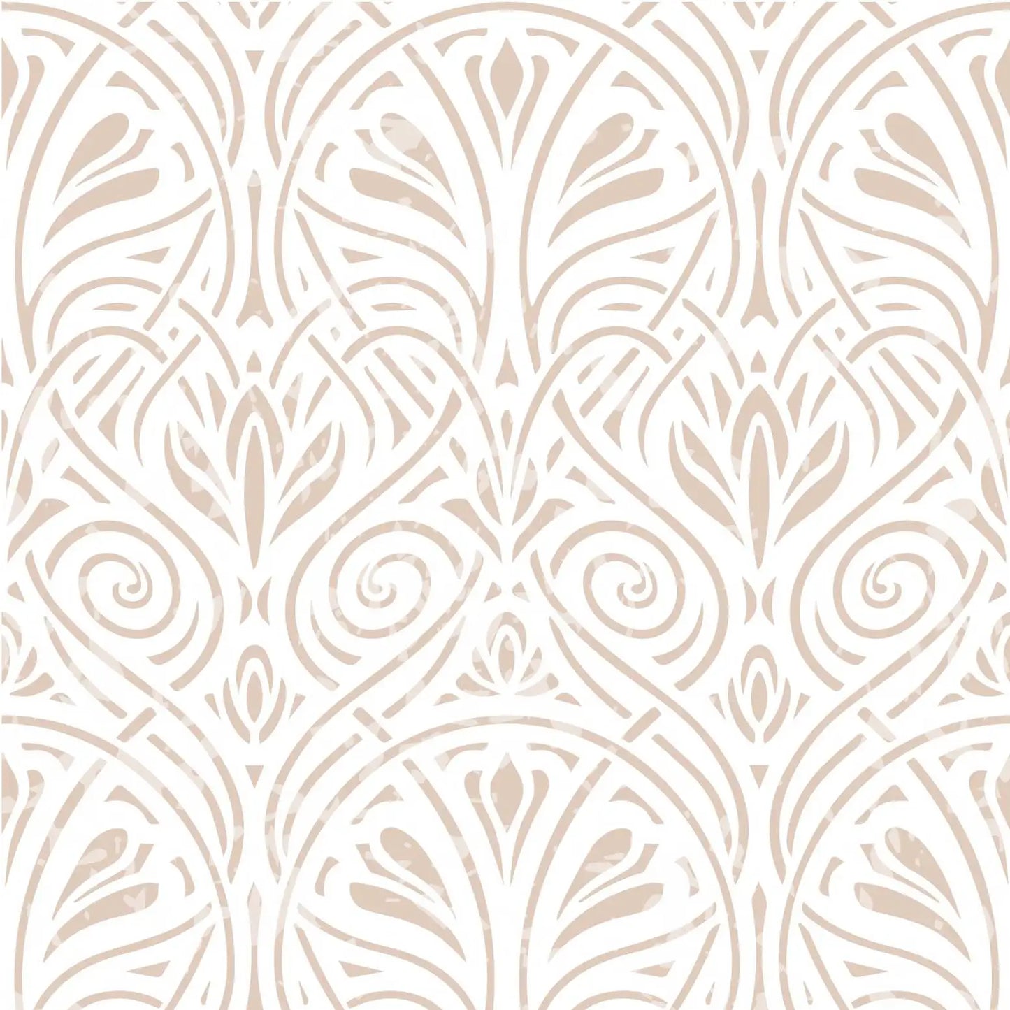 Geometric Peel & Stick Wallpaper – Boho Modern Light Brown