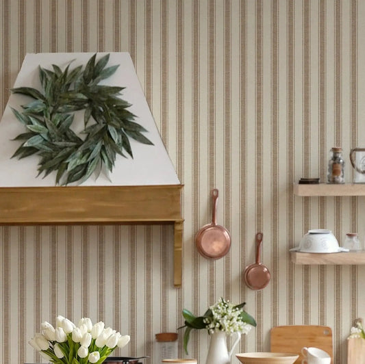 Geometric Striped Peel & Stick Wallpaper