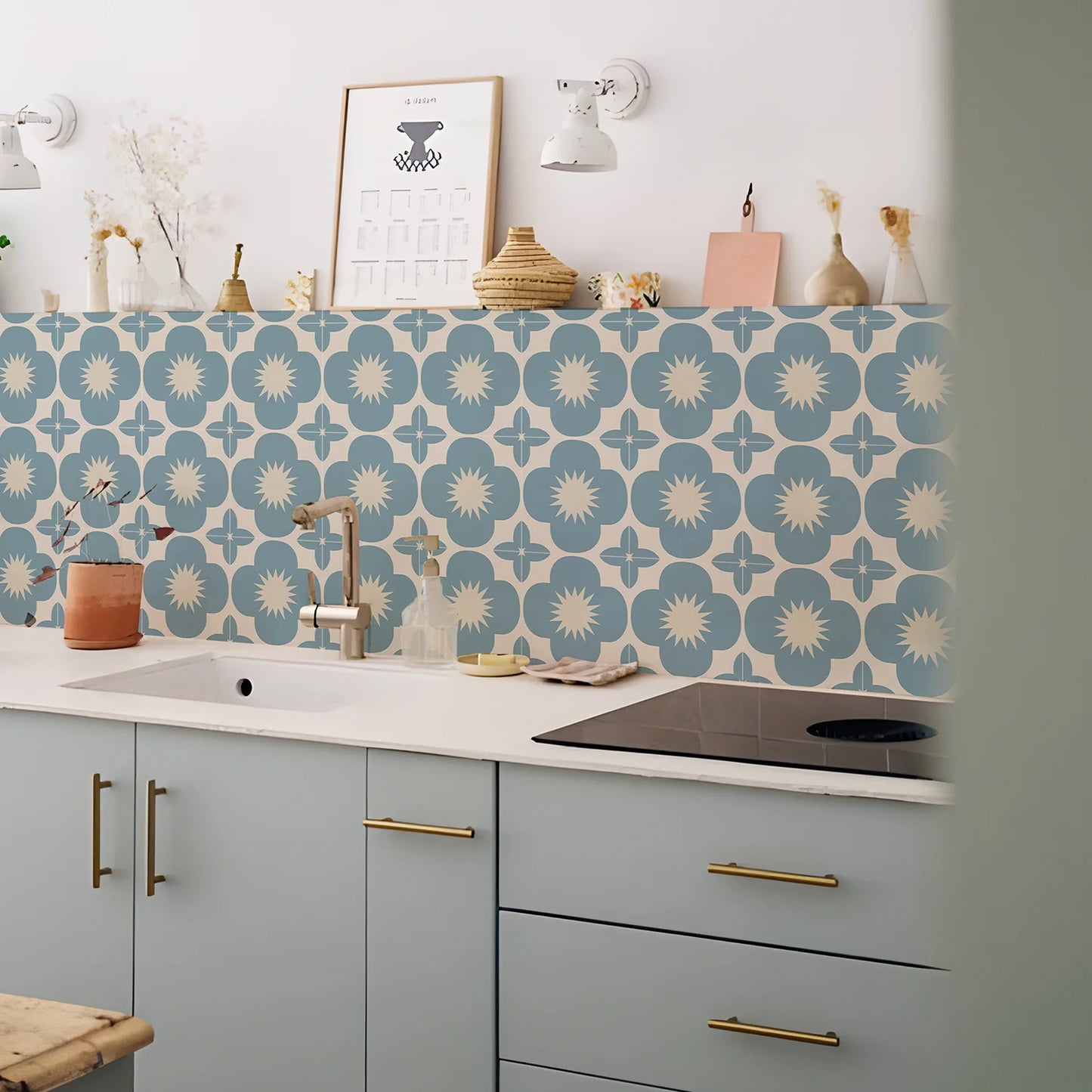 Vinyl Peel & Stick Backsplash Tile