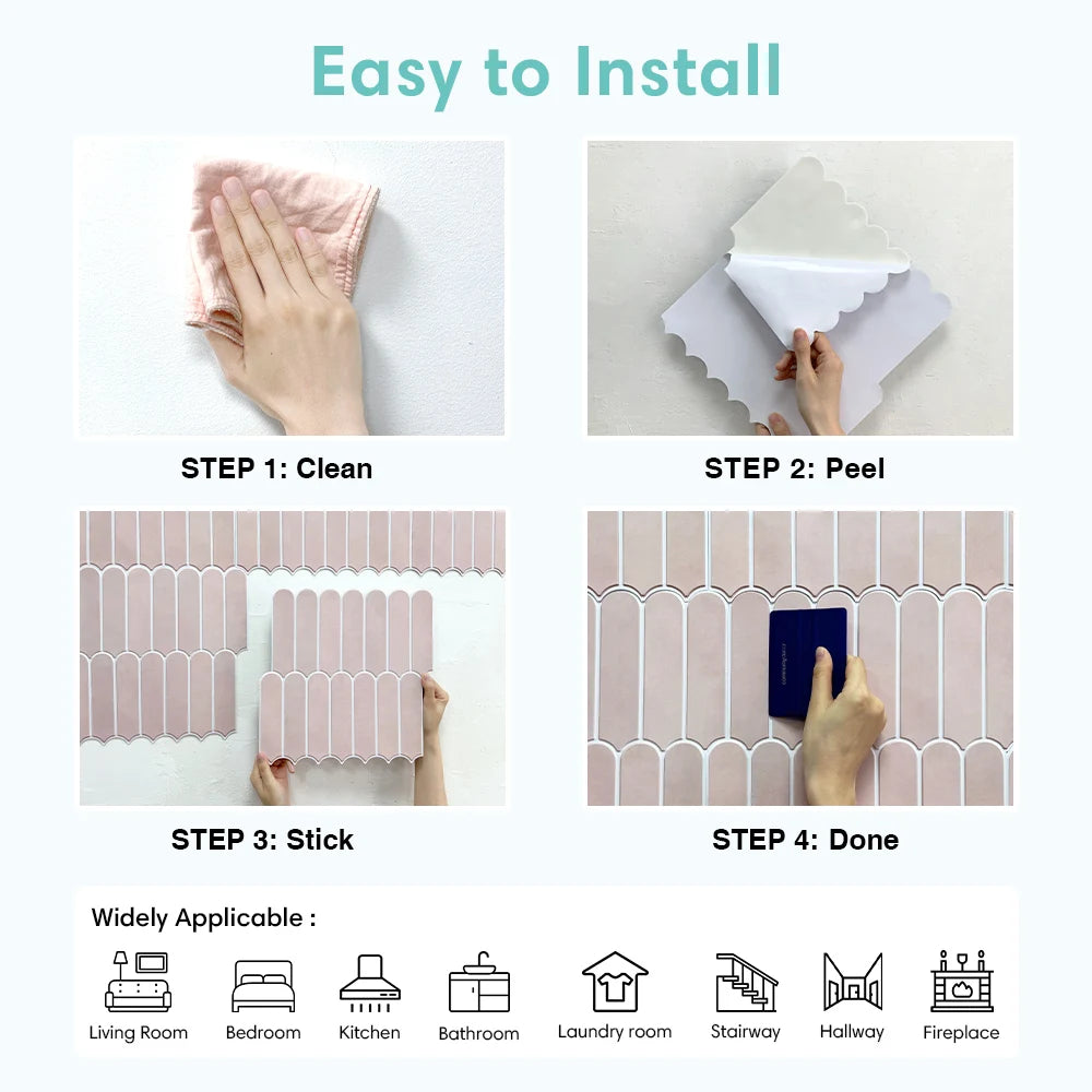 3D Peel & Stick Wall Panels