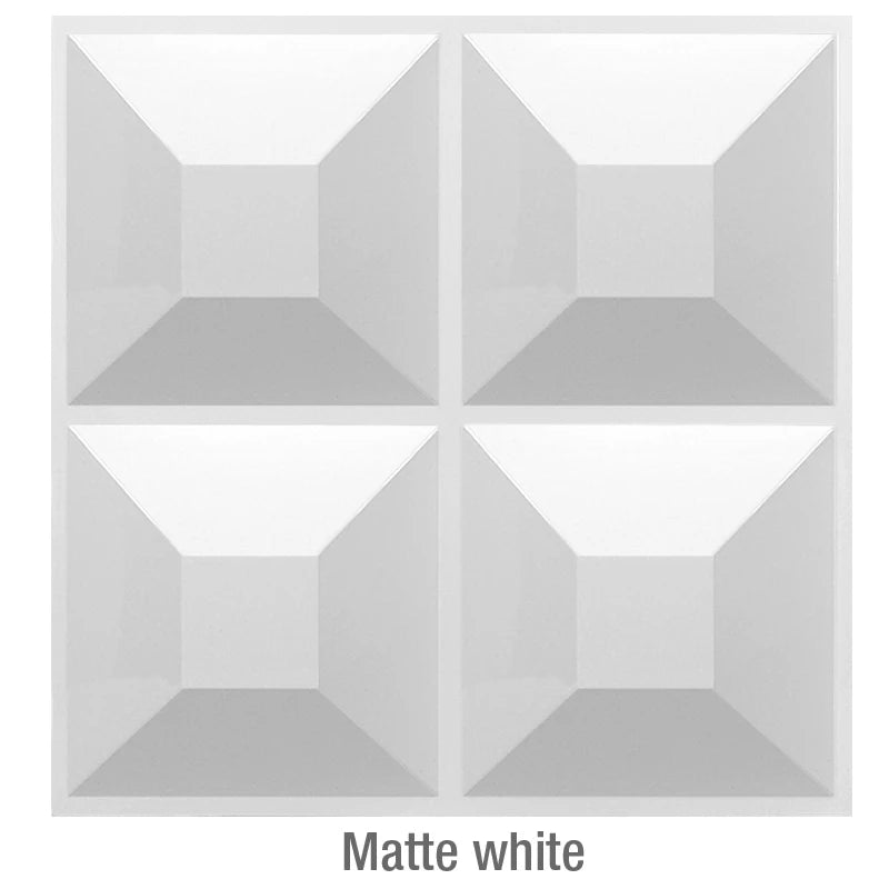 3D Decorative Peel-Free Wall Tiles