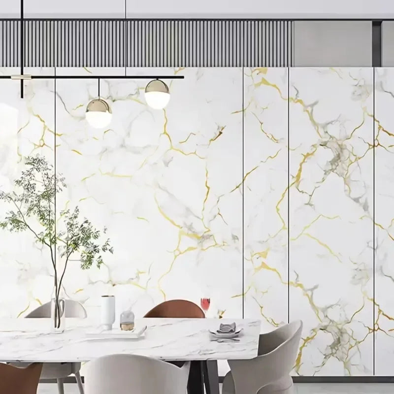 Gilded Marble Peel & Stick Wallpaper