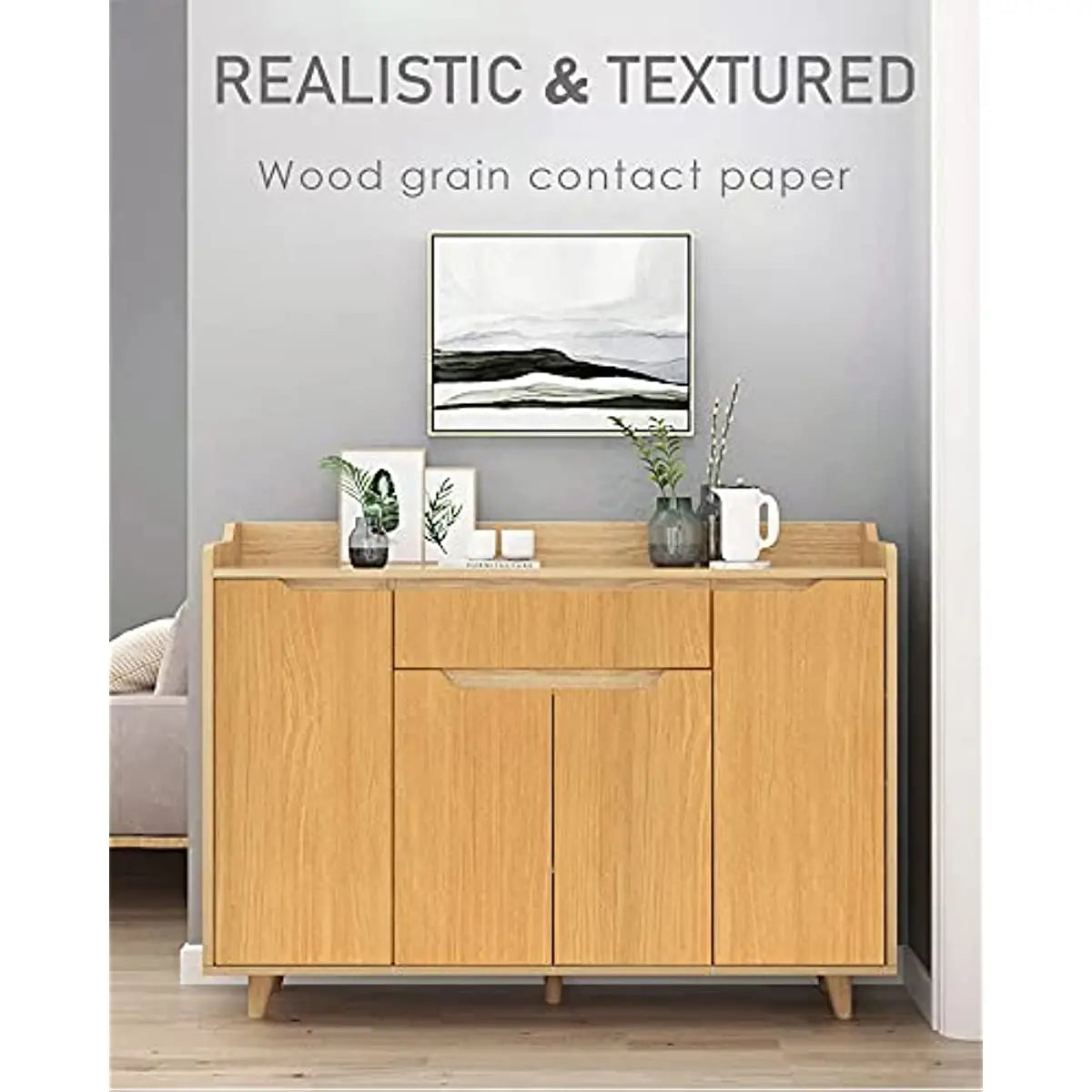 Wood Grain Peel & Stick Wall Panel
