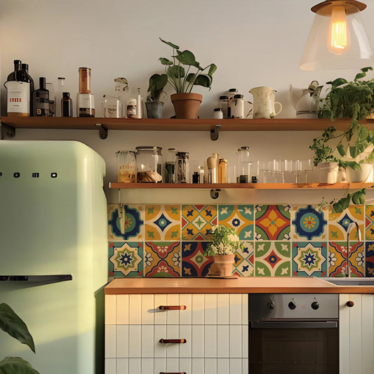 Colorful Azulejos Peel & Stick Wall Tiles