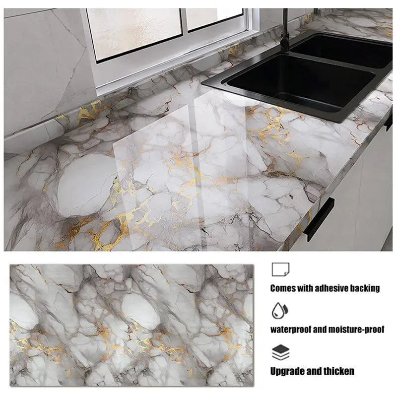Marble Countertop Adhesive Film