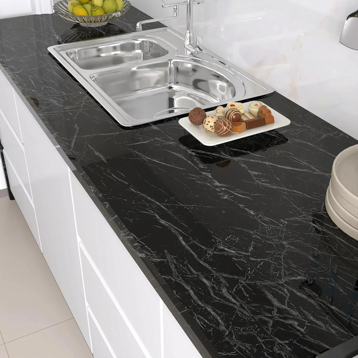 Marble Waterproof Countertop Wrap