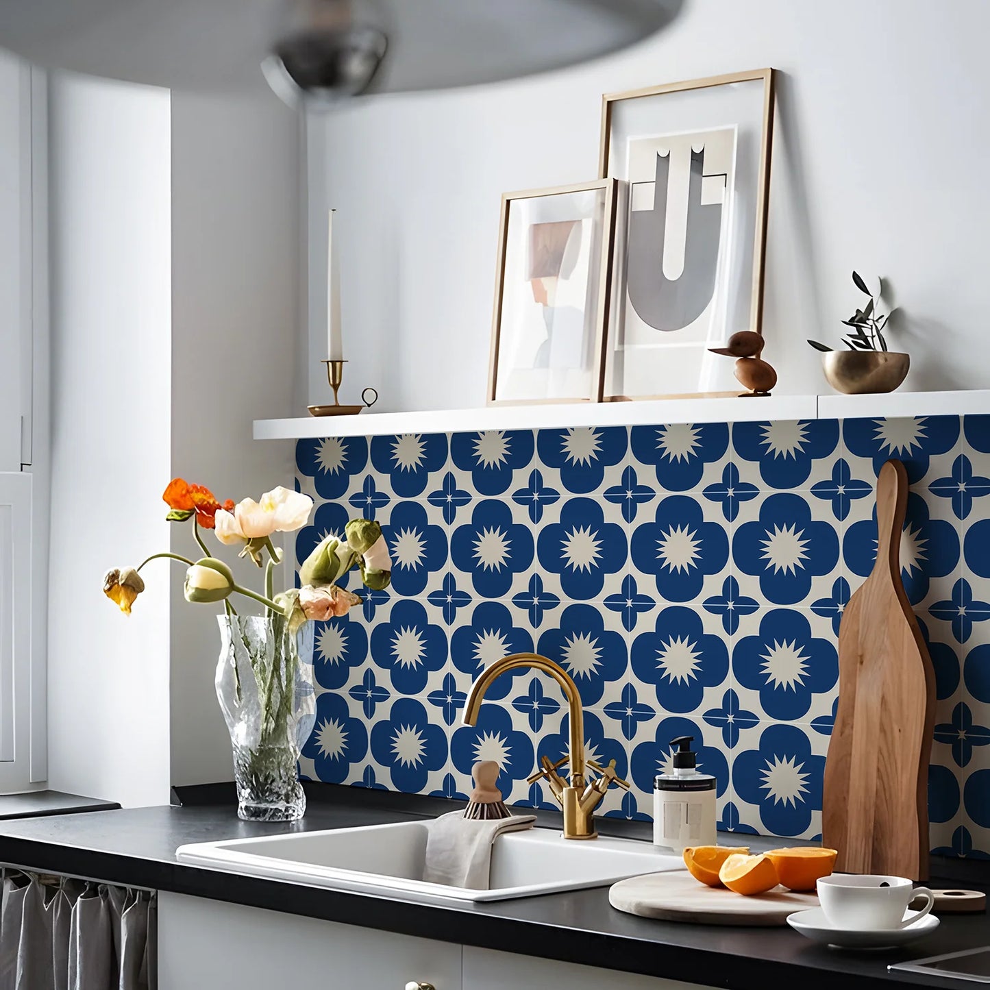 Vinyl Peel & Stick Backsplash Tile