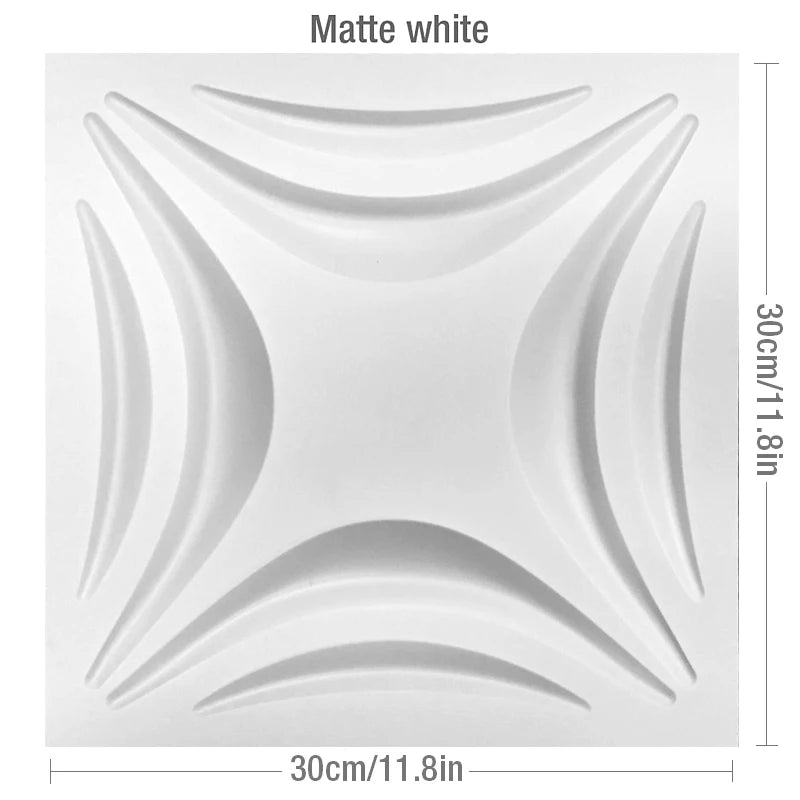 3D Decorative Peel-Free Wall Tiles