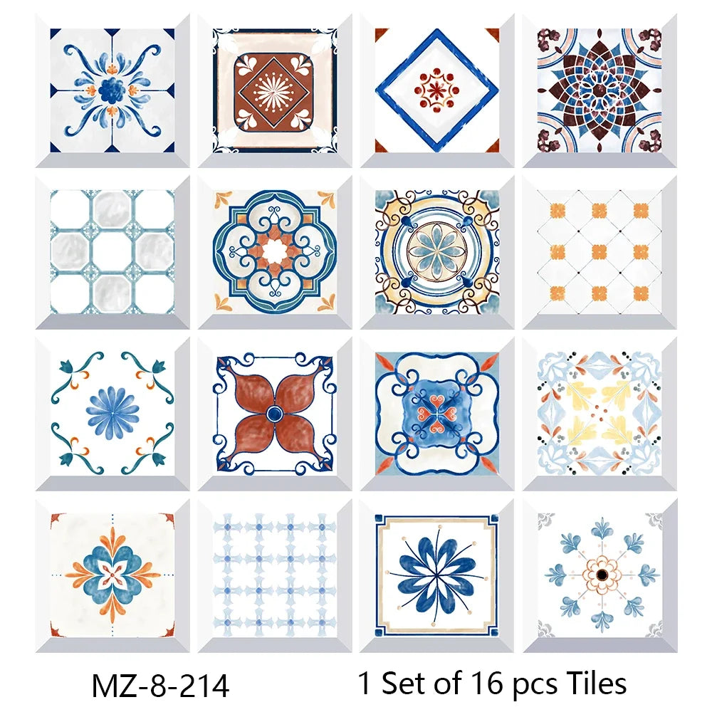 PVC Peel & Stick Wall Tiles