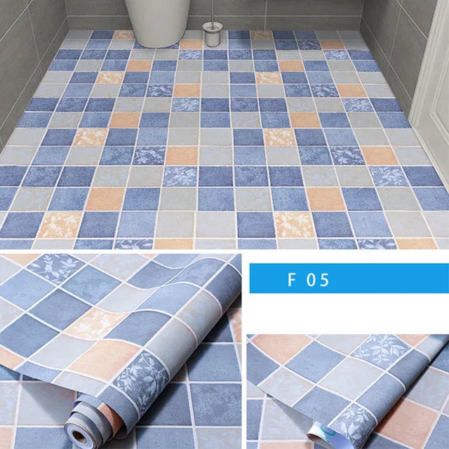 Waterproof Peel & Stick Floor Tiles