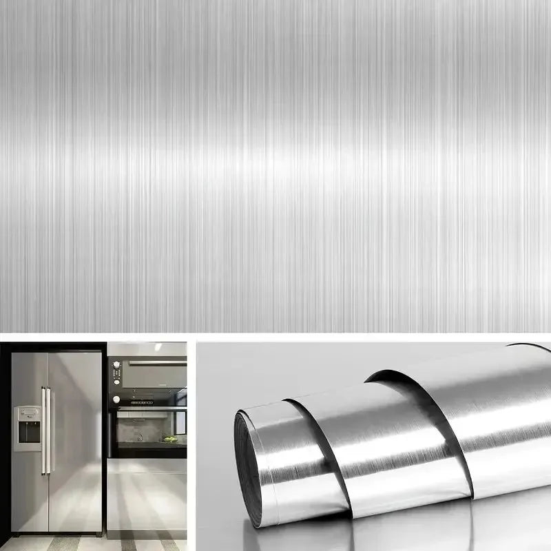 Brushed Stainless Steel Countertop Wrap