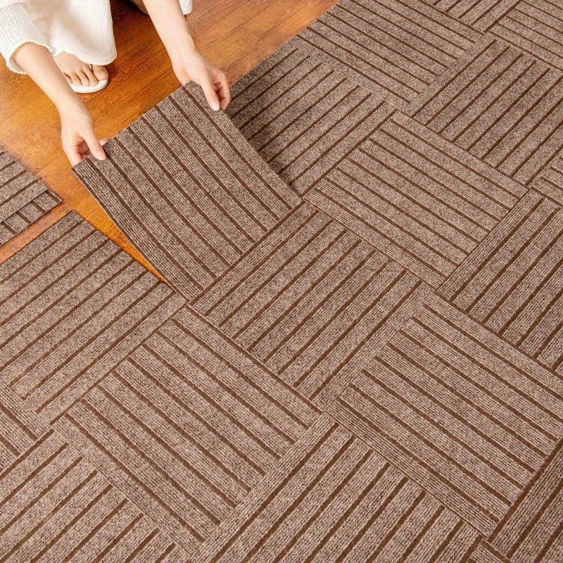 Self-Adhesive Carpet Floor Tiles