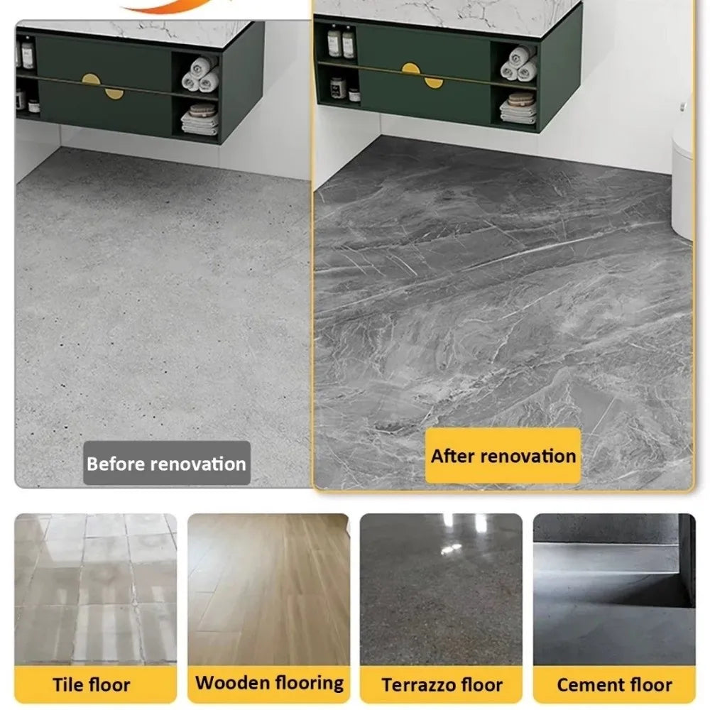 Marble Peel & Stick Floor Tiles