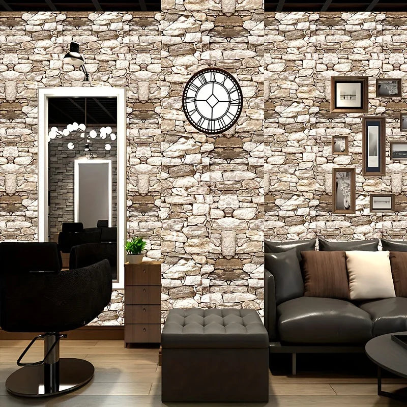Stone Peel & Stick Wallpaper