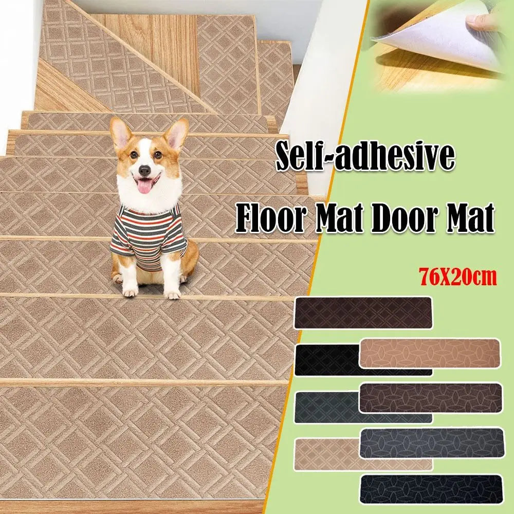 Striped Non-Slip Stair Treads