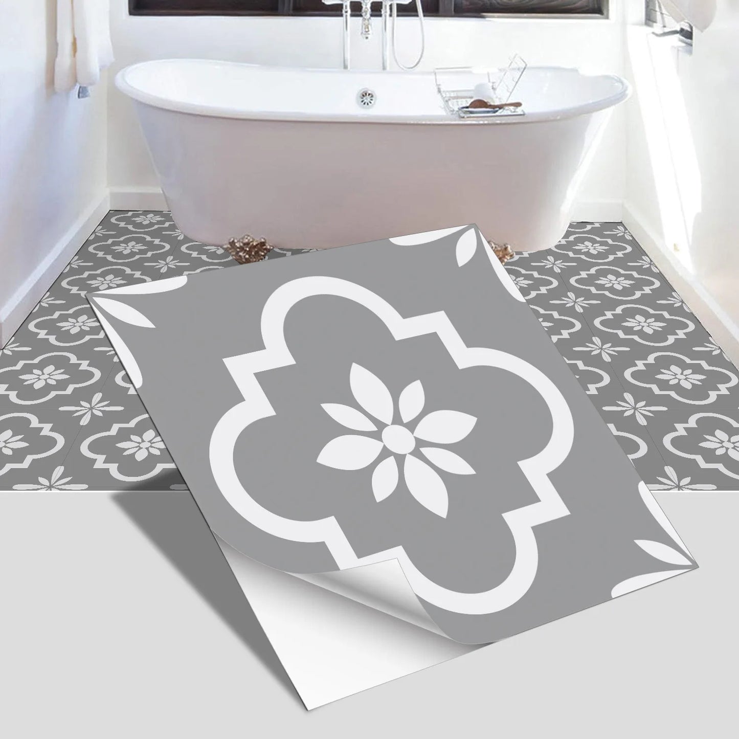 European Peel & Stick Floor Tiles