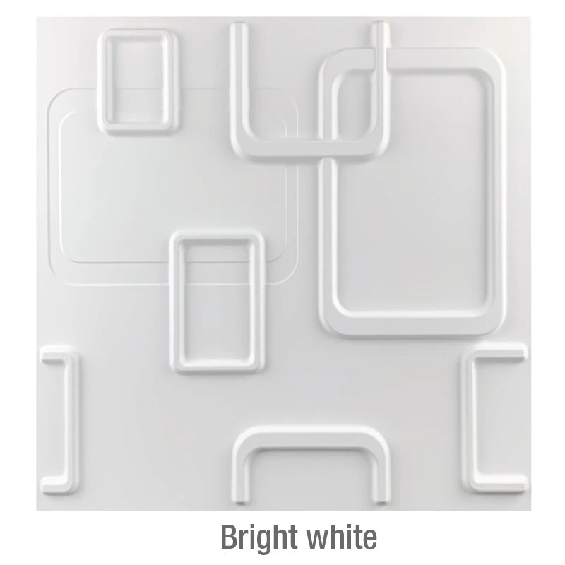 3D Decorative Peel-Free Wall Tiles