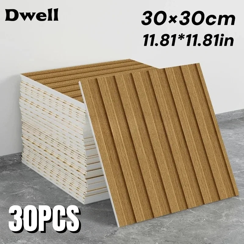 Wood Grain Peel & Stick Wall Panel