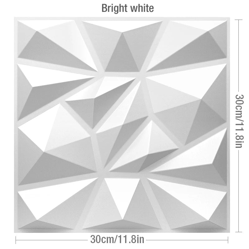 3D Decorative Peel-Free Wall Tiles