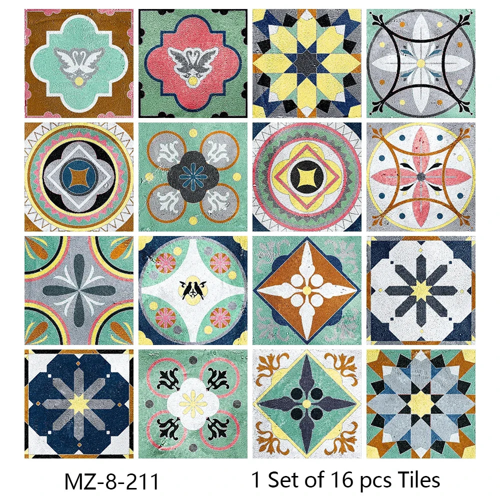 PVC Peel & Stick Wall Tiles