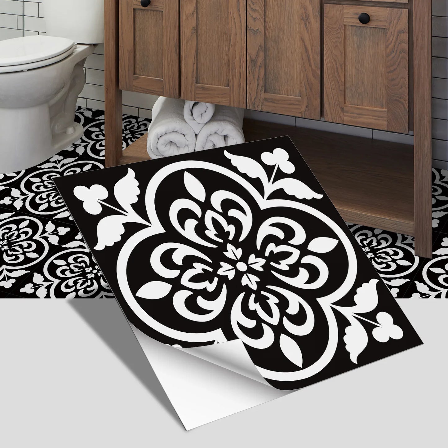 European Peel & Stick Floor Tiles