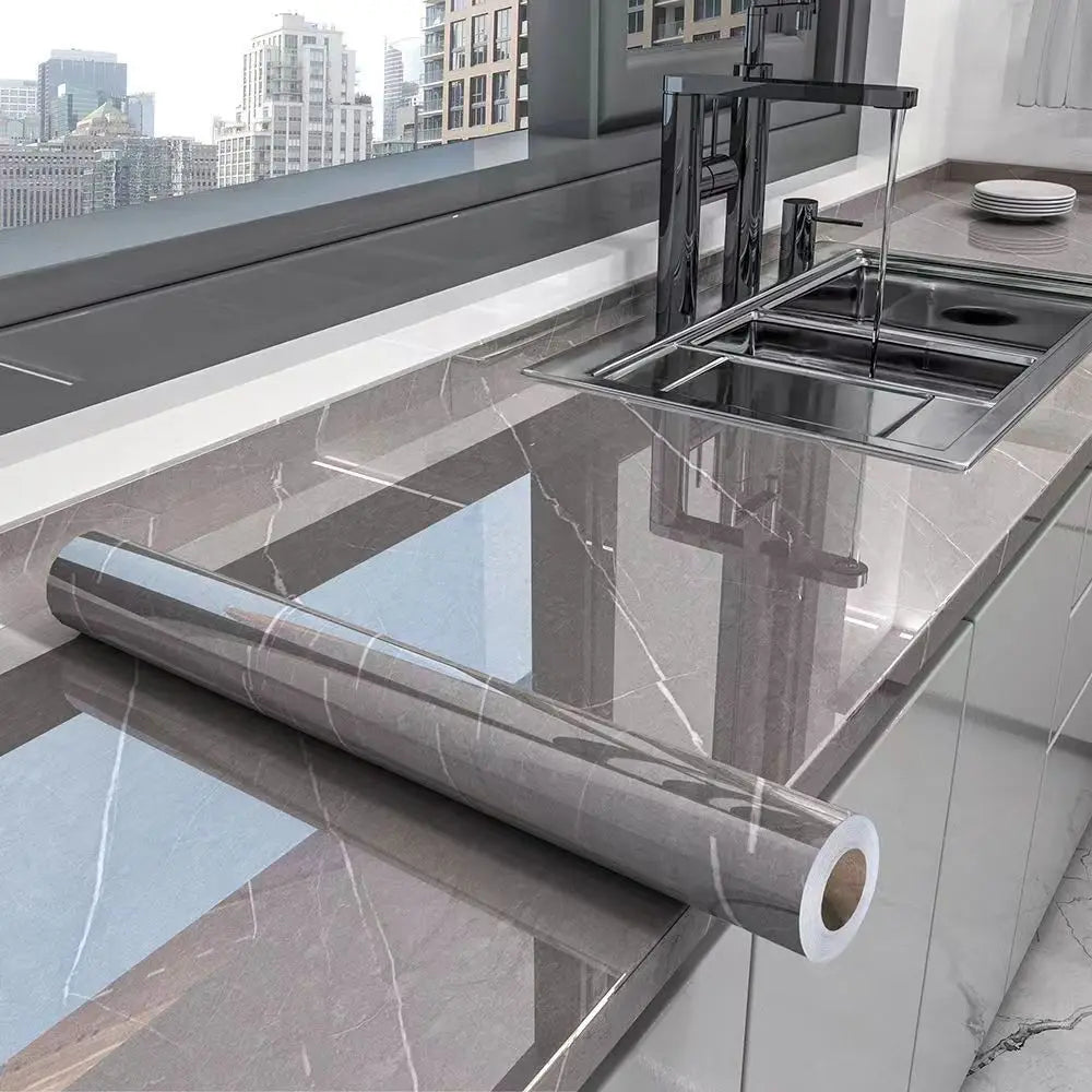 Marble Peel & Stick Countertop Film