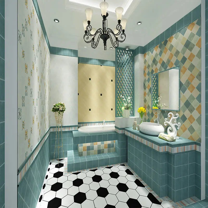 Wood Grain Peel & Stick Floor Tiles