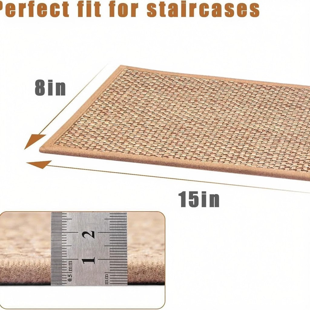 Natural Linen Stair Treads